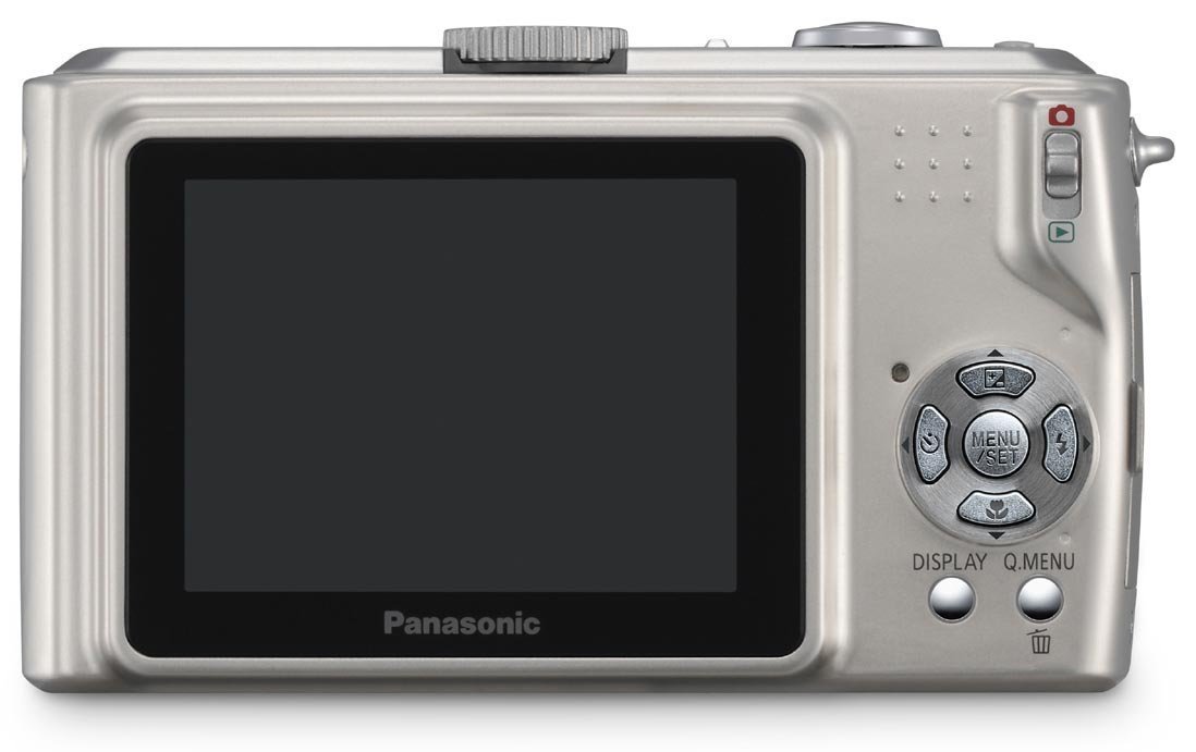 Panasonic DMC-TZ4EG-S Digital Camera 8 Megapixels 10x Optical Zoom